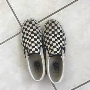 Old skool checkered vans